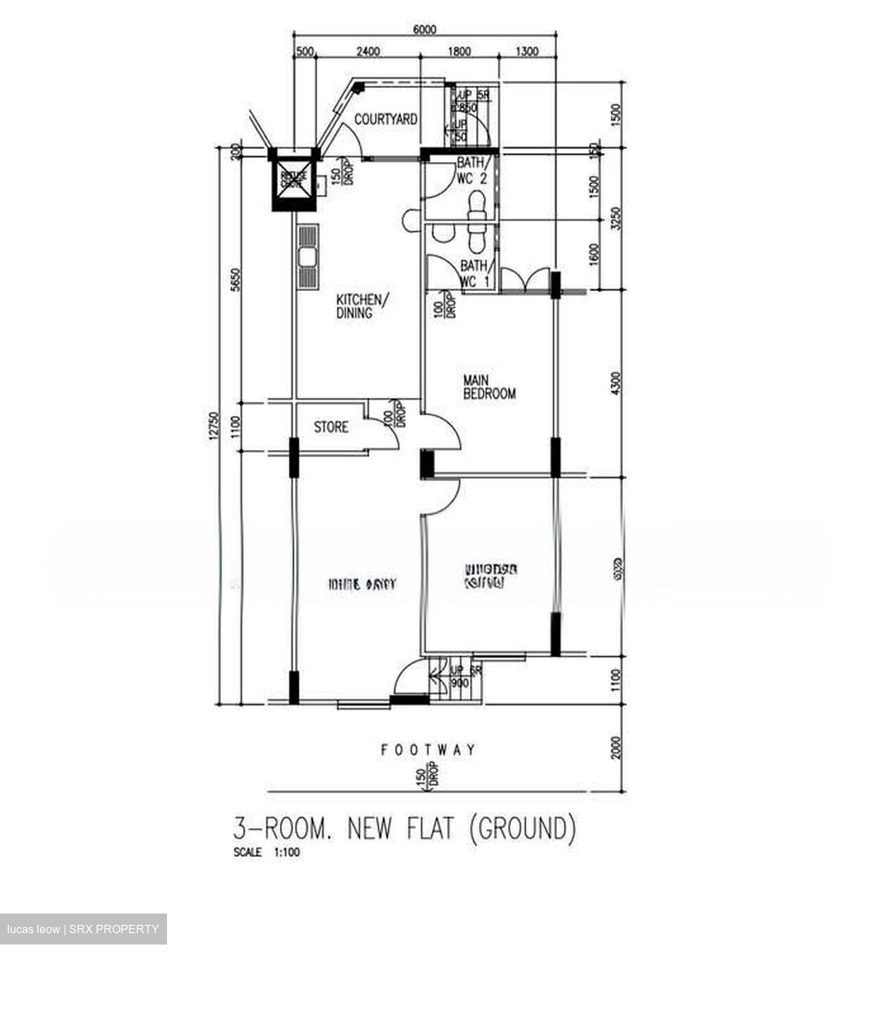 Blk 244 Hougang Heights (Hougang), HDB 3 Rooms #564077531